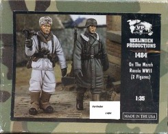 - VERLINDEN - Figurines " On The March Russia WWII "- 1/35°- Réf 1484 - Figurine