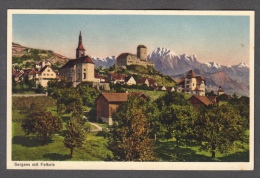 SARGANS MIT FALKNIS FP NV SEE 2 SCANS - Sargans