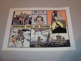 GRAY Clarence. BRICK BRADFORD. Aventures Chez Les Vikings. EO. 1978. Ed. ANAF. RARE Pièce De Collection ! - Verzamelingen
