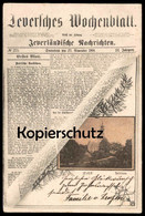 ALTE POSTKARTE JEVER 1901 JEVERLÄNDISCHE NACHRICHTEN JEVERSCHES WOCHENBLATT SCHLOSS Zeitung Newspaper Cpa Postcard AK - Jever