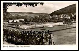 ÄLTERE POSTKARTE KURORT GEMÜND EIFEL SCHLEIDEN SCHWIMMBAD Piscine Swimming Pool Bad Cpa Postcard AK Ansichtskarte - Schleiden