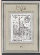 UNITED KINGDOM MNH** MICHEL BL 3 STAMP EXIBITION - Blocks & Kleinbögen