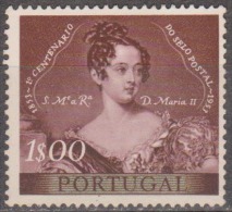 PORTUGAL - 1953,  1.º Centenário Do Selo Postal Português. 1$00   (*) MNG  MUNDIFIL  Nº 787 - Ungebraucht