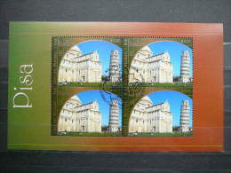 United Nations UN Vienna Austria 2002 Block Used # Pisa (Italia) - Used Stamps