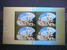 United Nations UN Vienna Austria 2002 Block Used # Rom (Italia) - Gebraucht