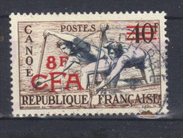 REUNION  CFA         N°314 (1953) Série Sports   Canoë - Used Stamps