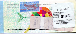 QUANTAS- INTERNATIONL AIPORTS AUTHORITY OF INDIA - AUSTRALIA'S ROUND THE WORLD AIRLINE - Boarding Passes