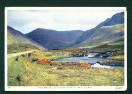 IRELAND  -  Bundarragha River Near Delphi  Used Postcard As Scans - Mayo