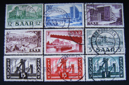 Saar Lot 1952 - 1954 Gestempelt      (B82) - Andere & Zonder Classificatie