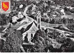 77 - HERISY : L'Eglise - CPSM Dentelée Noir Et Blanc GF 1958 - Seine Et Marne - Autres & Non Classés