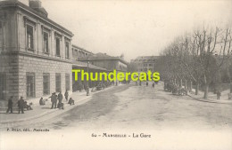 CPA 13 MARSEILLE LA GARE - Bahnhof, Belle De Mai, Plombières