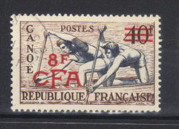 REUNION  CFA         N°314 (1953) Série Sports   Canoë - Usados