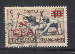 REUNION  CFA         N°314 (1953) Série Sports   Canoë - Usados