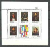 1974 ARGENTINA JUNIN & AYACUCHO SOUVENIR SHEET MICHEL: B19 MNH ** - Blokken & Velletjes