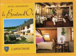 68 Haut Rhin Lapoutroie Hotel Restaurant " Le Bouton D ' Or " Carte Multivues - Lapoutroie