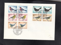 SWEDEN, 1970, FDC ** - Sparrows