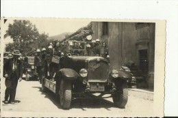 ORIGINAL PHOTO   --  PC FORMAT 14 X 8,5  --  SAURER  --  POMPIERS, FEUERWEHR, FIREMAN BRIGADE - Sapeurs-Pompiers