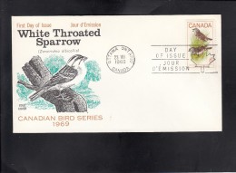 CANADA, 1969, FDC ** - Cernícalo