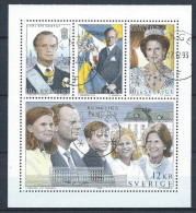 Suède 1993 Bloc 24 Oblitéré  Famille Royale - Blocks & Sheetlets
