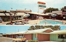 257539-Florida, Fort Walton, Fort Walton Motel, Swimming Pool, Joseph Back By Dexter Press No 12466-C - Fort Myers