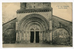 Ref 197 - MOORLAS - Portail De L'église - Morlaas