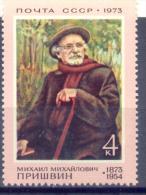 1973. USSR/Russia, M. Prishvin, Writer, 1v, Mint/** - Unused Stamps