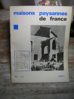 MAISONS PAYSANNES DE FRANCE   1972 / 1 - Casa & Decorazione