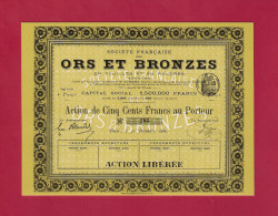 CPM   ORS ET BRONZE   Ass Fse Des Collectionneurs De Titres Anciens  AFCTA - Banques