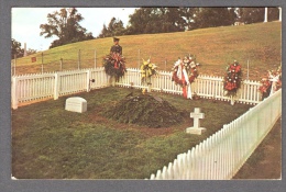 1965 ARLINGTON THE GRAVE OF PRESIDENT JOHN F. KENNEDY FP V SEE 2 SCANS - Arlington