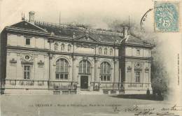 GRENOBLE MUSEE ET BIBLIOTHEQUE PLACE DE LA CONSTITUTION - Grenoble