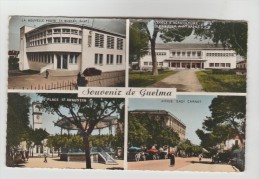 CPSM GUELMA (Algérie) - Souvenir De.....4 Vues - Guelma