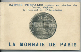 75  Monnaie De Paris , 1 Carnet De 20 C P - Munten (afbeeldingen)