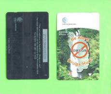 DOMINICA - Magnetic Phonecard/Be Alert Drugs Hurt - Dominica