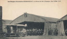 ( CPA 78 )  BUC  /  Les Hangars Démontables BESSONNEAU, à La Revue Du Roi D'Espagne, BUC 9 Mai 1913 - - Buc