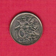 TRINIDAD & TOBAGO   10 CENTS 2005 (KM # 27) - Trinidad Y Tobago