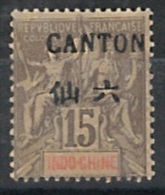 CANTON  YT 22  NEUF *   TB - Unused Stamps