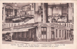 Carte Postale Ancienne De Lyon - Hotel Du Midi - Lyon Vaise - 27 Rue Saint Cyr - Vues Multiples - Lyon 9