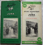 Guide Vert MICHELIN - 141 JURA Avec Atlas Touristique 1962 - Michelin (guides)