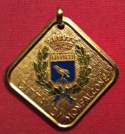 MEDAGLIA    CITTA' DI MONFALCONE 1982  IX COPPA CADUTI DELLA RESISTENZA VII TROFEO A.CICCHITTI  - D.3,5x3,5 - Professionnels/De Société