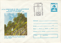 35495- TABULA TRAIANA IN THE OLT VALLEY, ARCHAEOLOGY, COVER STATIONERY, 1978, ROMANIA - Archäologie