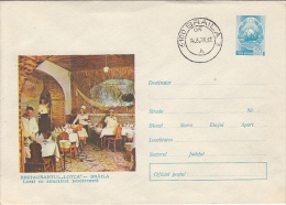 35507- BRAILA- LOTCA RESTAURANT, TOURISM, COVER STATIONERY, 1978, ROMANIA - Hôtellerie - Horeca