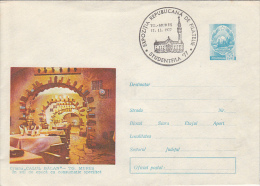 35508- TARGU MURES- WHITE HORSE RESTAURANT, TOURISM, COVER STATIONERY, 1977, ROMANIA - Hotel- & Gaststättengewerbe