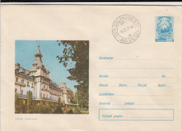 35513- CALIMANESTI- CENTRAL HOTEL, TOURISM, COVER STATIONERY, 1977, ROMANIA - Hôtellerie - Horeca