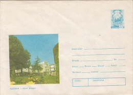 35517- SUCEAVA- ARCHER HOTEL, TOURISM, COVER STATIONERY, 1977, ROMANIA - Hôtellerie - Horeca