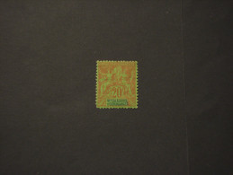 NOUVELLE CALEDONIE - 1892 PITTORICA 20 C. - NUOVO(+) - Unused Stamps