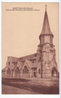 Wattrelos (59) - Eglise Sainte-Thérèse De L'Enfant Jésus. Sépia Bon état, Non Circulé (1931). - Wattrelos