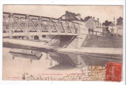 Thourotte (60) - Le Pont. Etat Moyen, A Circulé (1908). - Thourotte