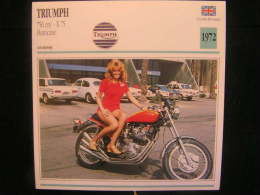 AP2 / Sports, Moto, Triumph,  750 Cm3 - X75 Hurricane  ( Tourisme ) - Grande-Bretagne 1972 - Sport