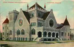 244965-Kansas, Parsons, Presbyterian Church, 1909 PM - Andere & Zonder Classificatie