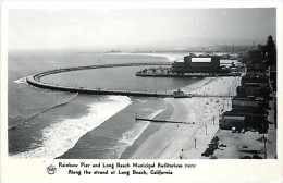 244983-California, Long Beach, RPPC, Rainbow Pier & Municipal Auditorium, Frashers Photo No F4059 - Long Beach